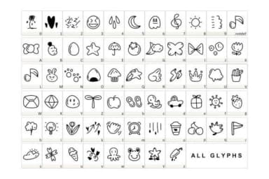 Comical by YandiDesigns — Dingbats Font — thumbnail 2