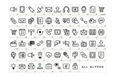 Communication by YandiDesigns — Dingbats Font — thumbnail 2