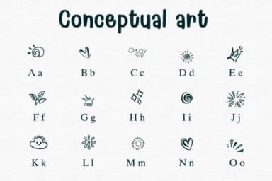 Conceptual Art by Sontaya — Dingbats Font — thumbnail 2