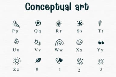 Conceptual Art by Sontaya — Dingbats Font — thumbnail 3