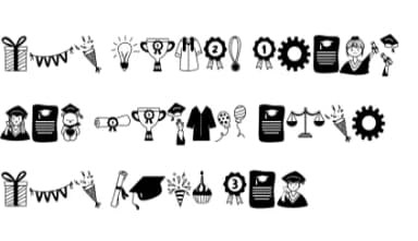 Congratulations by Nun Sukhwan — Dingbats Font — thumbnail 7