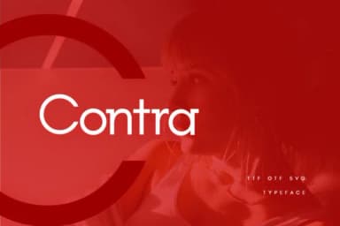 Contra by BeeType — Slab Serif Font — thumbnail 1