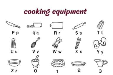 Cooking Equipment by Nun Sukhwan — Dingbats Font — thumbnail 3