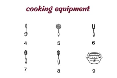 Cooking Equipment by Nun Sukhwan — Dingbats Font — thumbnail 4