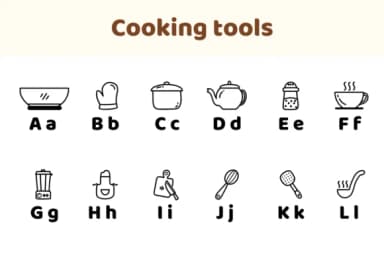 Cooking Tools by Chonada — Dingbats Font — thumbnail 2