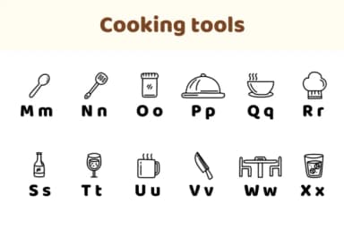 Cooking Tools by Chonada — Dingbats Font — thumbnail 3