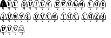 Cool Summer by Fairways and Chalkboards — Dingbats Font — thumbnail 6