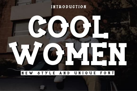 Cool Women by Black line — Slab Serif Font