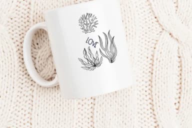 Coral by Sirinart — Dingbats Font — thumbnail 6