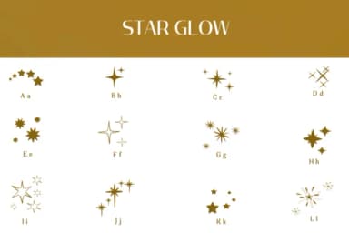 Cosmic Starlight by Heartcraft Atelier — Dingbats Font — thumbnail 2