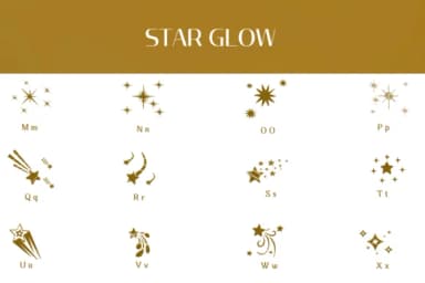 Cosmic Starlight by Heartcraft Atelier — Dingbats Font — thumbnail 3