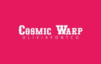 Cosmic Warp by OliviaFontCo — Slab Serif Font — thumbnail 1