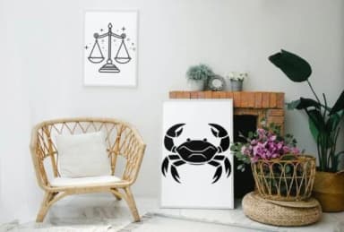 Cosmic Zodiac Signs by MOMAT THIRTYONE — Dingbats Font — thumbnail 5