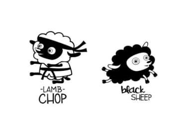 Counting Sheep Dingbats by Illustration Ink — Dingbats Font — thumbnail 7