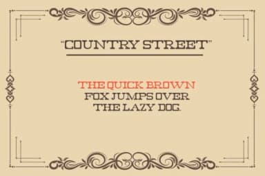 Country Street by Phonnastudio — Slab Serif Font — thumbnail 7