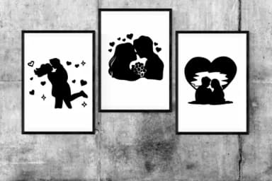 Couple Silhouette by CHANOK — Dingbats Font — thumbnail 5