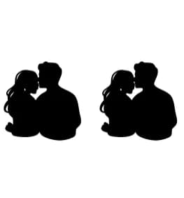 Couple Silhouette by CHANOK — Dingbats Font — thumbnail 8