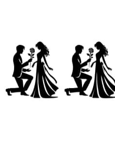 Couple Valentine by Petal Pixels — Dingbats Font — thumbnail 8