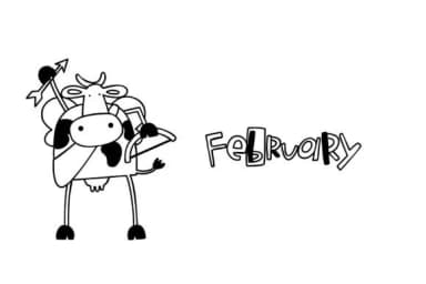 Cow-lendar Dingbats by Illustration Ink — Dingbats Font — thumbnail 8