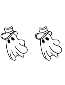 Cowboy Ghost by Chonada — Dingbats Font — thumbnail 7