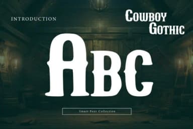 Cowboy Gothic by Wow Magic — Slab Serif Font — thumbnail 2