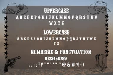 Cowboy Hat by Chonada — Slab Serif Font — thumbnail 2