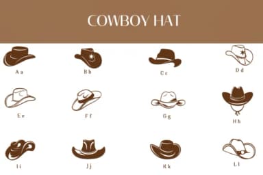 Cowboy Hat by Heartcraft Atelier — Dingbats Font — thumbnail 2