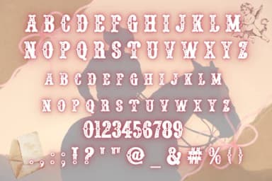 Cowboy Heart by Chonada — Slab Serif Font — thumbnail 2