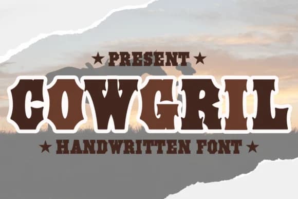 Cowgirl by Chonada — Slab Serif Font
