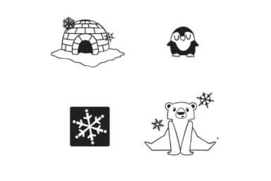 Cozy Cuties by Illustration Ink — Dingbats Font — thumbnail 6