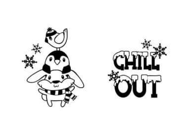 Cozy Cuties by Illustration Ink — Dingbats Font — thumbnail 7