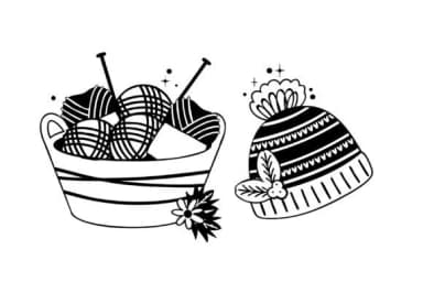 Cozy Knits by Illustration Ink — Dingbats Font — thumbnail 6