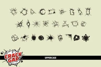 Crack Gap by onoborgol — Dingbats Font — thumbnail 2
