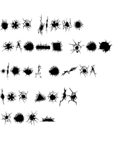 Crack Gap by onoborgol — Dingbats Font — thumbnail 7