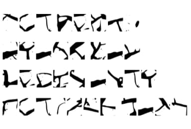 Cracked Earth Glyphs by GraphicsBam Fonts — Dingbats Font — thumbnail 3
