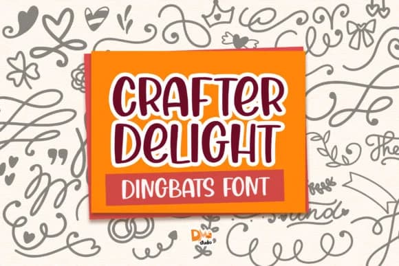Crafter Delight by dmletter31 — Dingbats Font