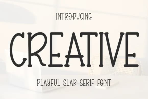 Creative by Letterayu — Slab Serif Font