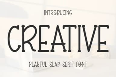 Creative by Letterayu — Slab Serif Font — thumbnail 1