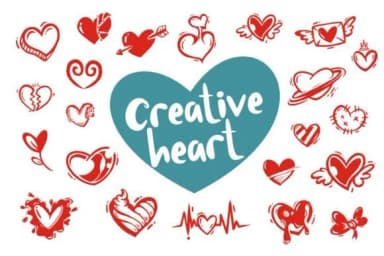 Creative Heart by onoborgol — Dingbats Font — thumbnail 1