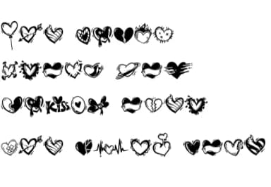 Creative Heart by onoborgol — Dingbats Font — thumbnail 7