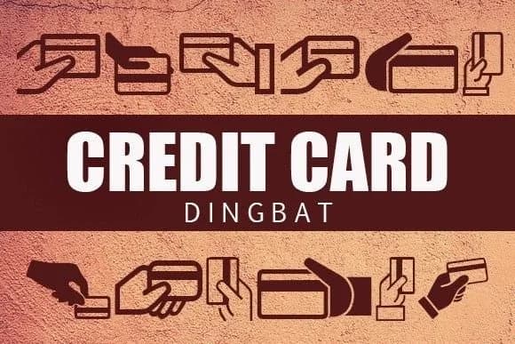 Credit Card by vladimirnikolic — Dingbats Font