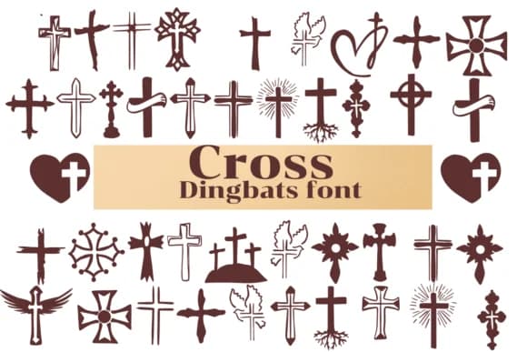 Cross by Nongyao — Dingbats Font