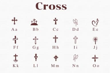 Cross by Nongyao — Dingbats Font — thumbnail 2