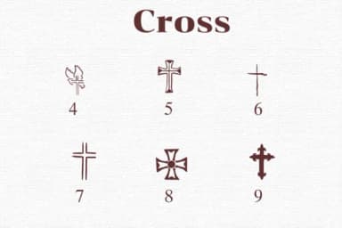Cross by Nongyao — Dingbats Font — thumbnail 4