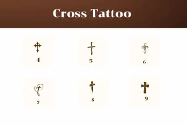 Cross Tattoo by Apiwat Type — Dingbats Font — thumbnail 4
