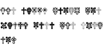 Crosses by vladimirnikolic — Dingbats Font — thumbnail 5