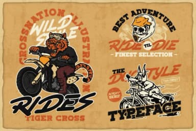 Crossnation by Burntilldead — Slab Serif Font — thumbnail 5