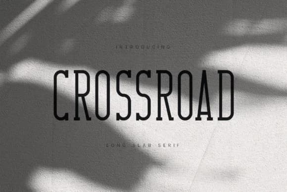 Crossroad by vladfedotovv — Slab Serif Font