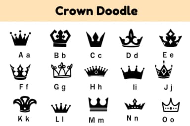 Crown by Nun Sukhwan — Dingbats Font — thumbnail 2