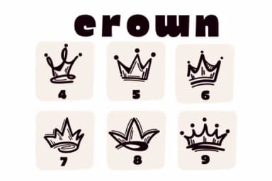 Crown by Suphitchaya — Dingbats Font — thumbnail 4